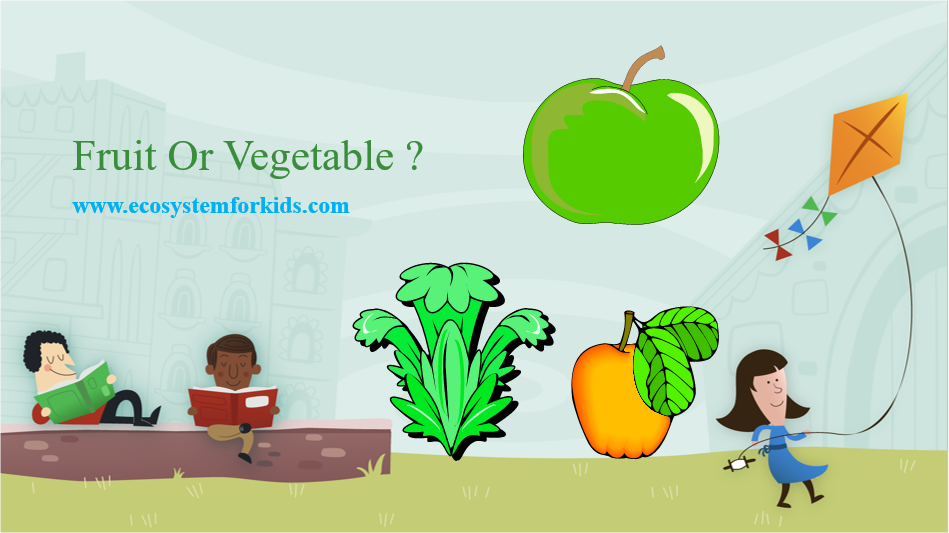 PowerPoint To Teach students about different fruits and vegetables. Free download